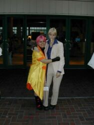 cutest couple  ^,^  Yuki and Shuichi